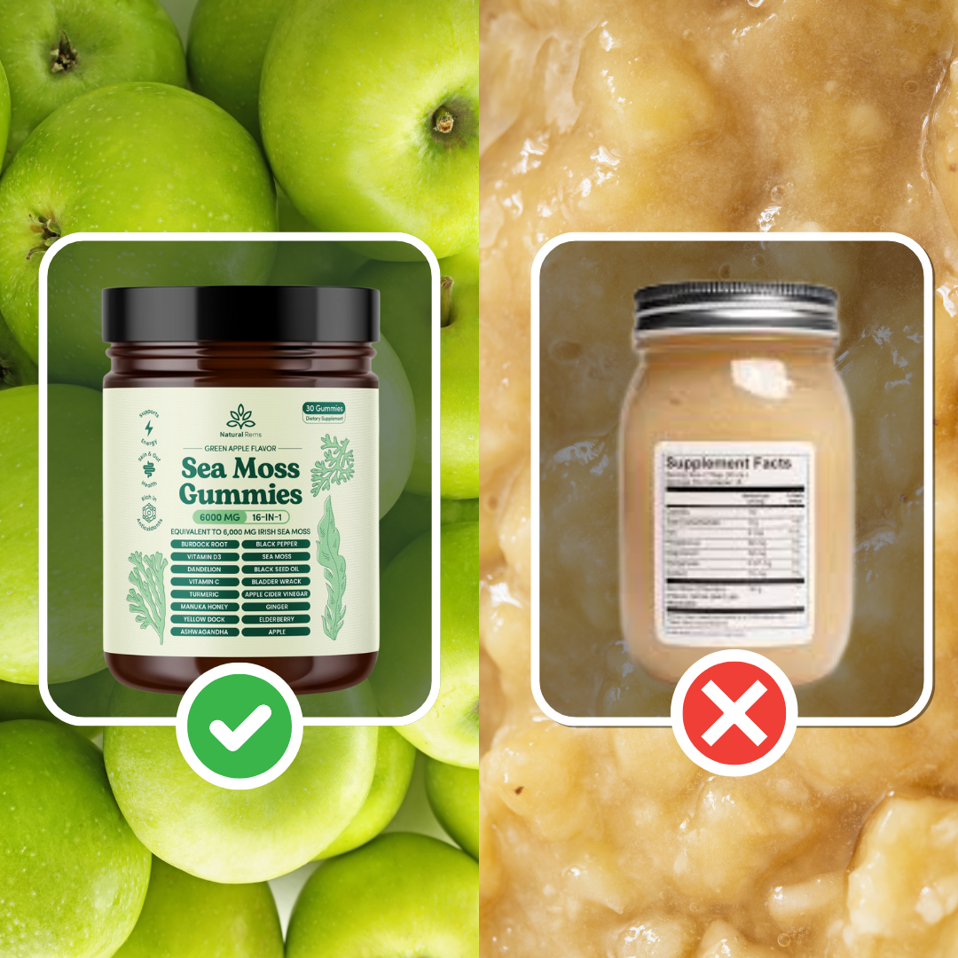 Sea Moss | Gomitas de Algas Marinas Clínicamente Testeadas