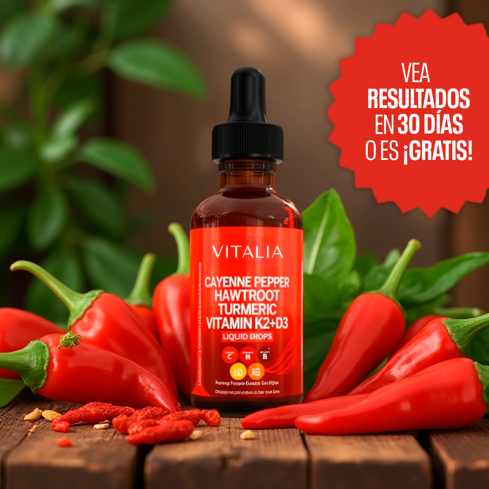 Cayene+ de Vitalía | Gotas revitalizadoras