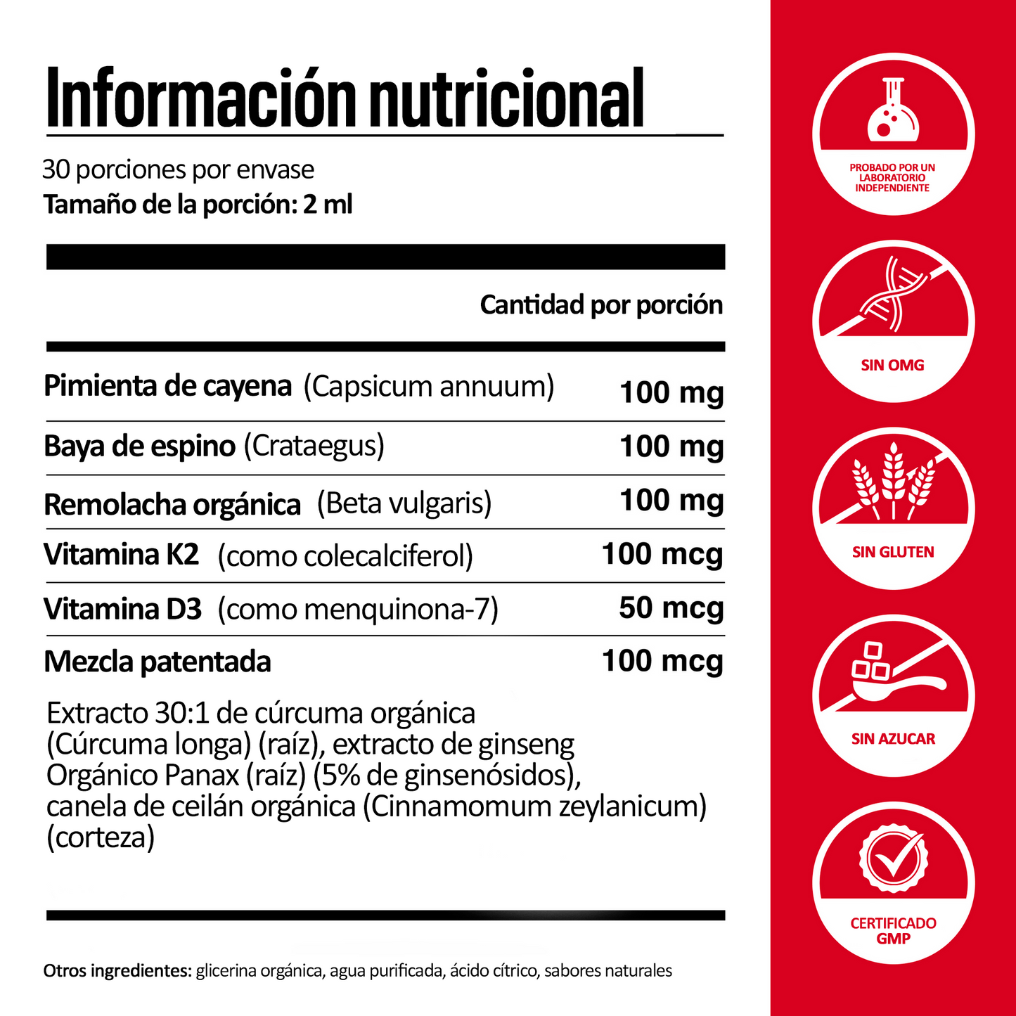 Cayene+ de Vitalía | Gotas revitalizadoras