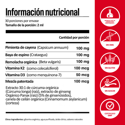 Cayene+ de Vitalía | Gotas revitalizadoras